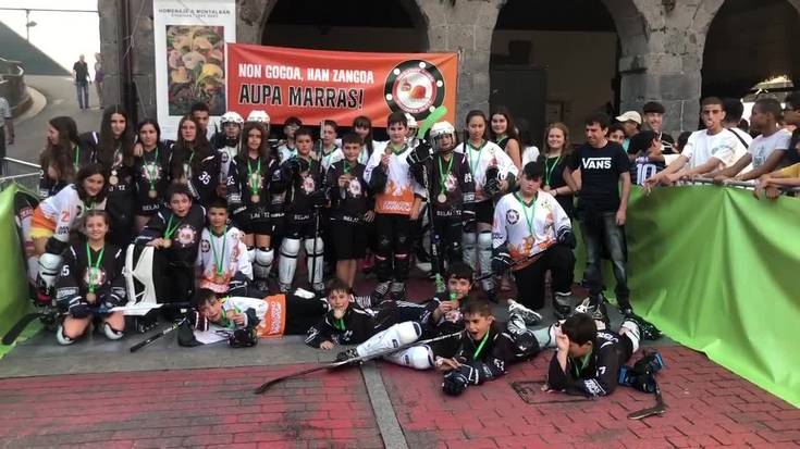 Hockey eta irristaketa erakustaldia denboraldia agurtzeko