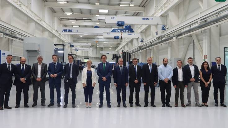Muntaia-planta berria inauguratu du Soralucek Osintxuko egoitza nagusian