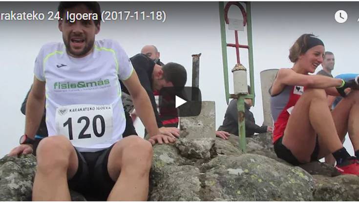 Iban Muruak 35 segundoan ondu du Karakateko igoerako errekorra