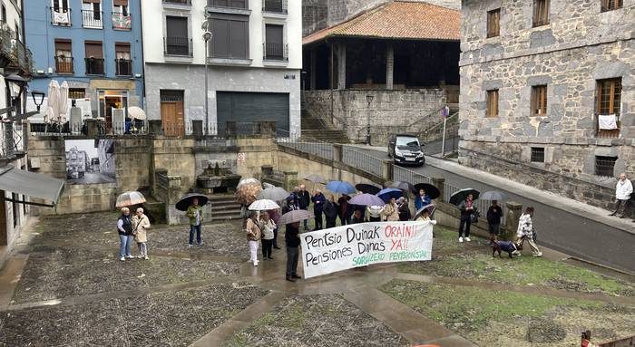 “Pentsioen errealitatea dramatikoa da”