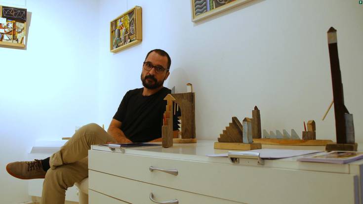 Ivan Araujo artistaren "Kosmogoniak": geruzaka eraikitako munduak