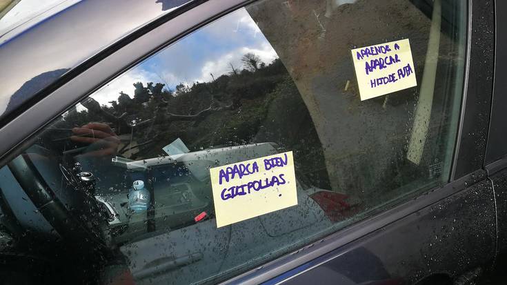 SAPAko aparkalekuan errespetu falta