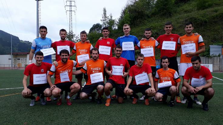 Futbol 7ko finala zapatuan jokatuko da arratsaldeko seiretan 