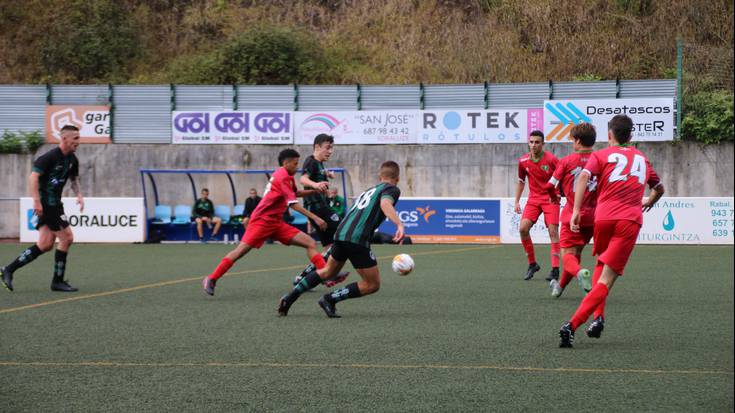 Sora-Aretxabaleta, bihar Ezoziko futbol zelaian