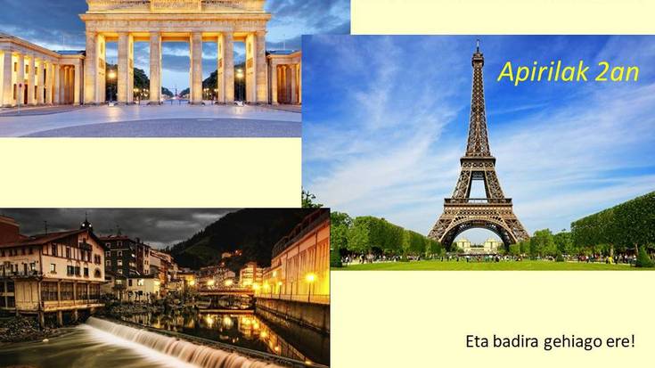 Lehen Berlin eta Paris, orain Soraluze