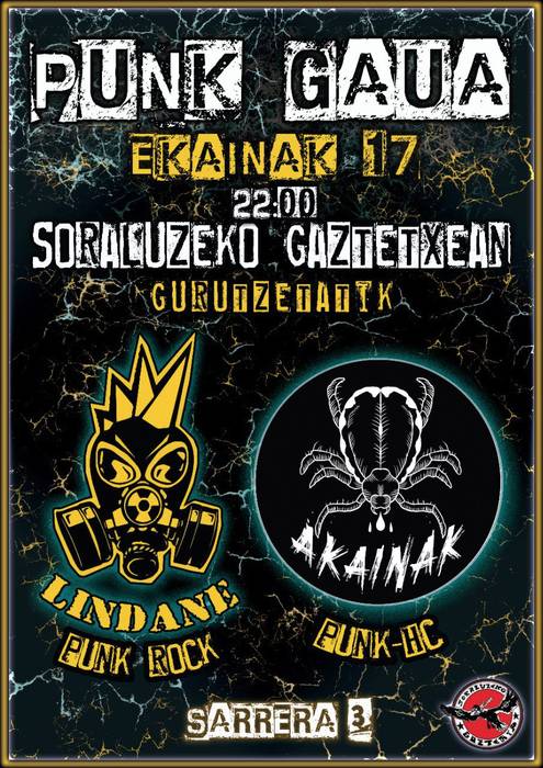 Punk gaua: Lindane eta Akainak