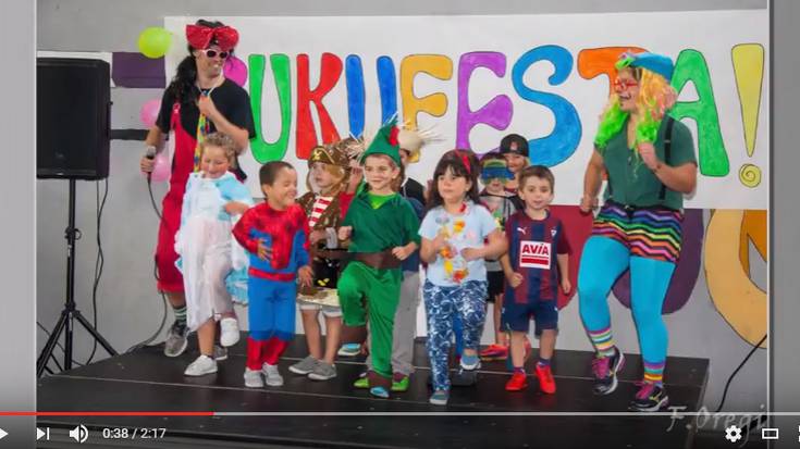 Udalekuetako Kukufesta argazkitan