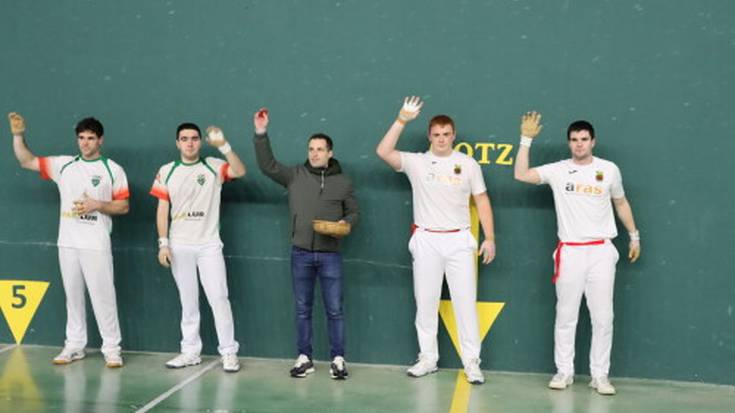 Gaur, Ohorezko Mailako Euskal Ligako lidertza jokoan izango da Araneko frontoian