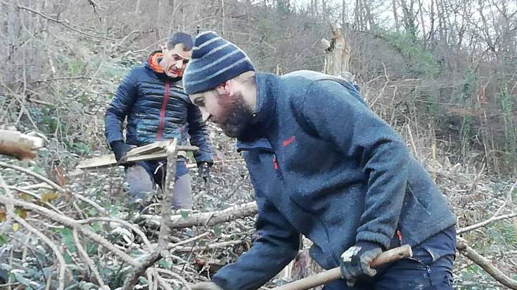 300 zuhaitz-landare sartu ditugu Erresidentziaren lurretan
