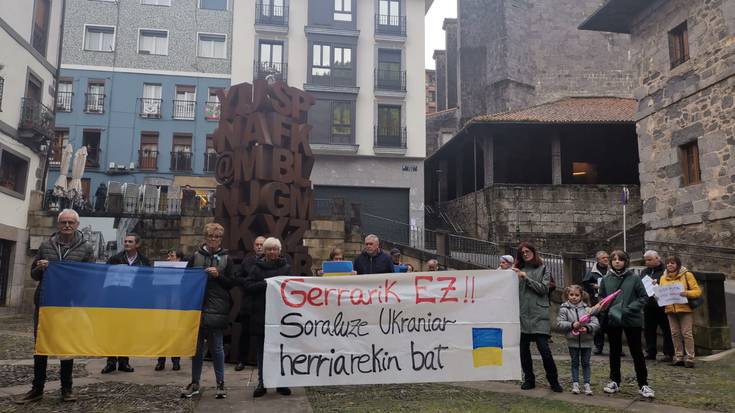 Ukrainako gerra amai dadin