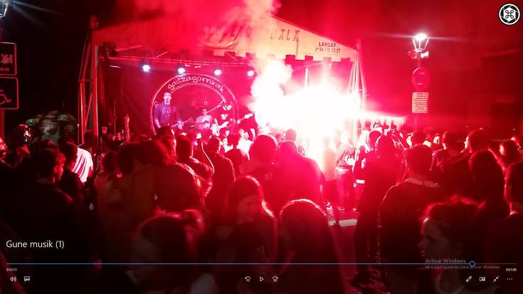 BIDEOA. RkeR, Gune Musik, Oihan Vega eta txosnaguneko kontzertuak