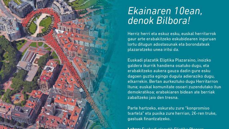 Autobusa antolatu du Gure Esku Dagok Bilboko ekitaldira joateko