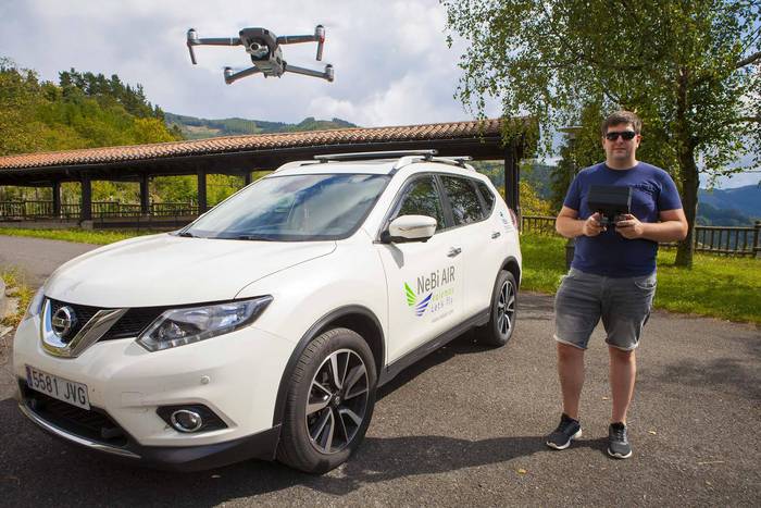 Bittor Murguzur: "Soraluzen dronearekin hegan egiteko baimen berezia behar da"