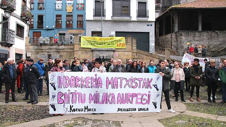 Indarkeria matxista baztertu dute Soraluzen ere