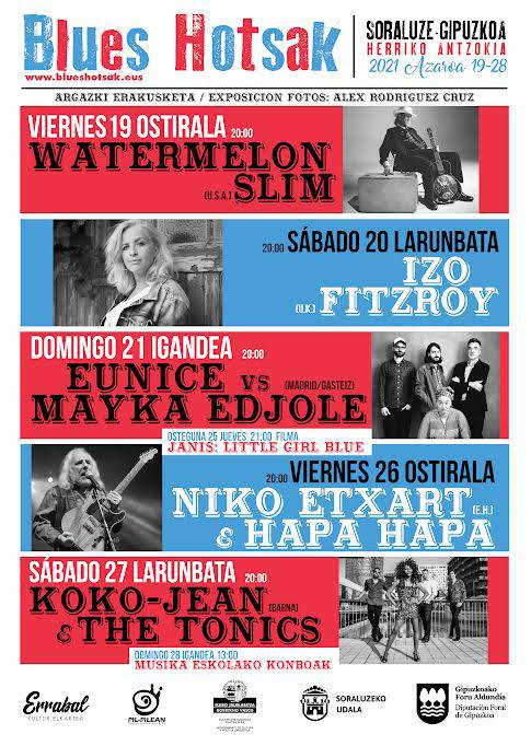 Kontzertua: Izo Fitzroy (Blues Hotsak)