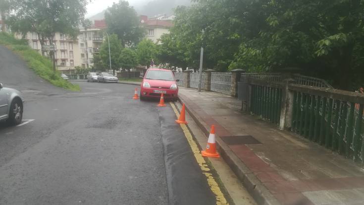 Ur hodiak aldatzeko obrak, Gipuzkoa Etorbidean, bihartik