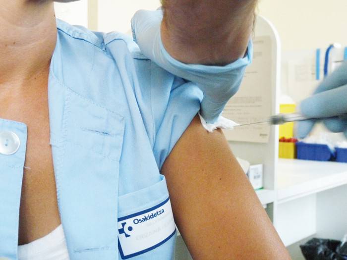Martitzenean hasiko da gripearen kontrako txertatze-kanpaina