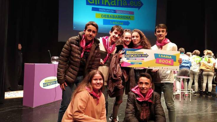 Soraluzek irabazi du Debabarreneko euskararen ginkana