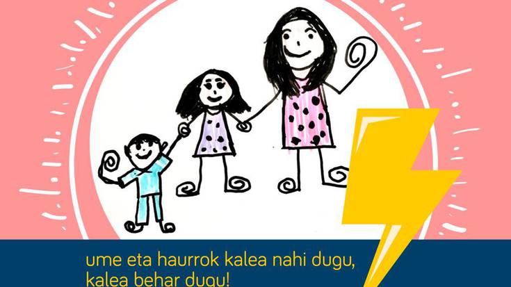 Danbor-lapiko-jotzea, umeengatik, gaur 12:00etan