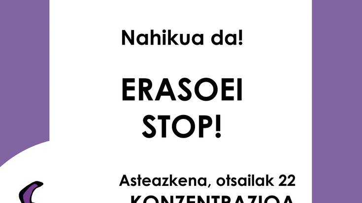 Konzentrazioa herrixan egon diren bi tratu txarren kasuak salatzeko