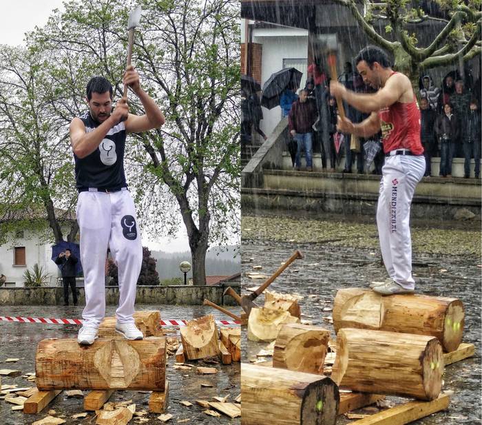 Erromeria eta maila handiko aizkora-jokoa asteburuan Ezozin