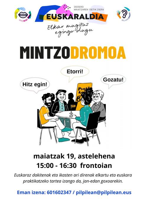 Euskaraldia: "Mintzodromoa"