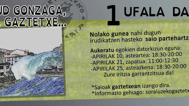 Norbanakoen iritzia jasotzeko saioak hasiko dira gaur Gaztetxean