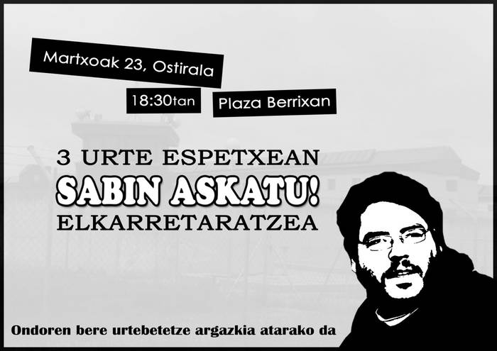 Sabinen aldeko elkarretaratzea