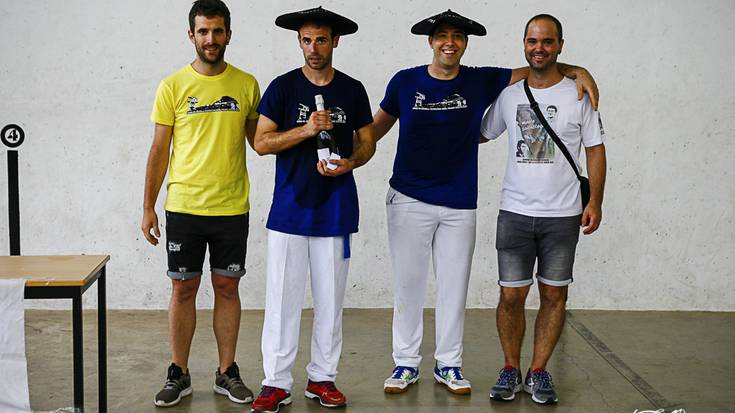 Fernandezek eta Unanuek irabazi dute hemezortzigarren pelota txapelketa