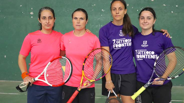 Espainiako bi txapeldun elkarren kontra, Emakumezkoen frontenis finalean