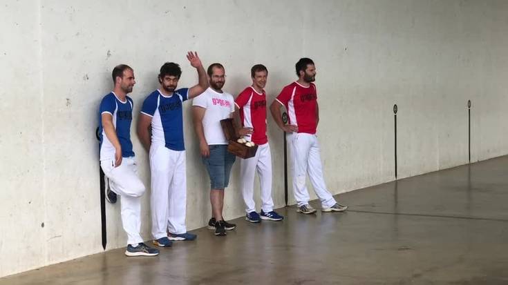 Pilota txapelketako finala bideoan