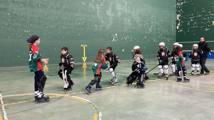 Hockey ligako jardunaldia jokatu zuten herrian