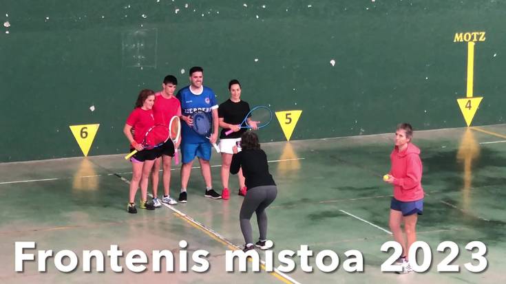 Maila altuko frontenis txapelketa