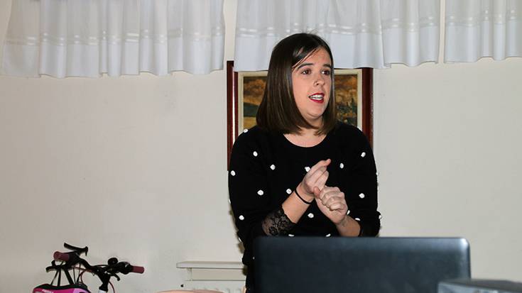 "Babestu, abisatu eta lagundu dira larrialdi egoeran jarraitu beharreko pausoak" Andrea Conde