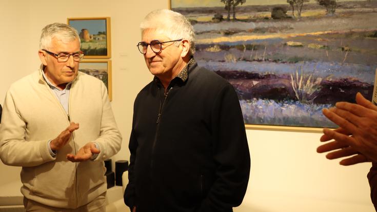 Ikusmin handia piztu du Xabier Agirreren 'Paisaiak' erakusketak