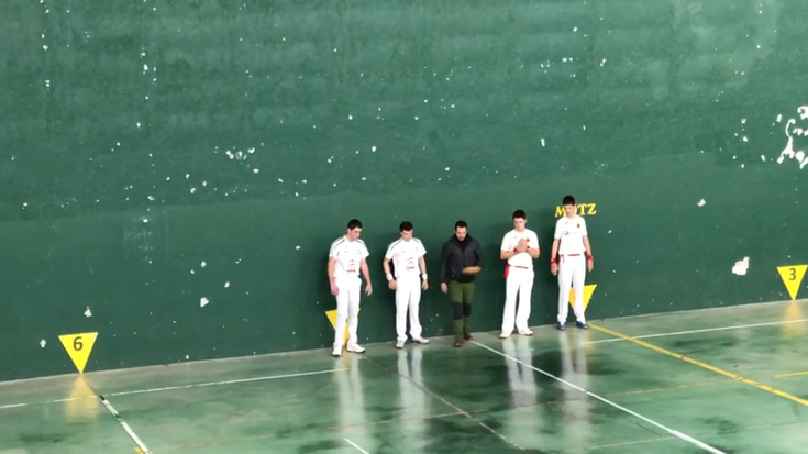 Gaur, pilota partidak Araneko frontoian