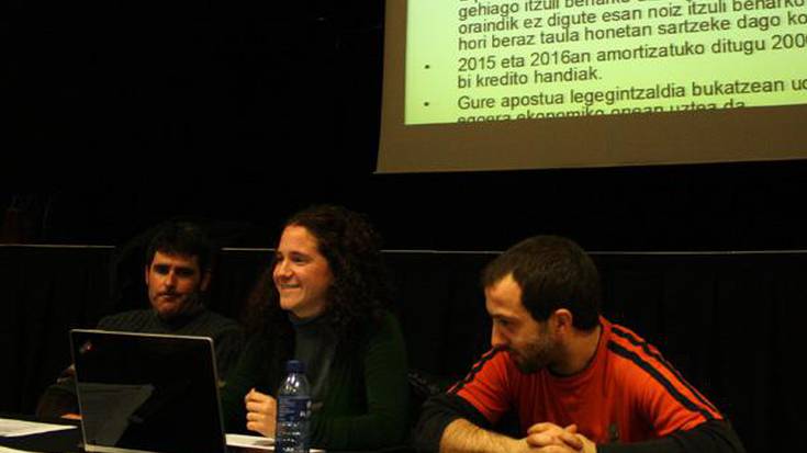 Udalak 2012ko aurrekontu proposamena aurkeztu du herritarren aurrean