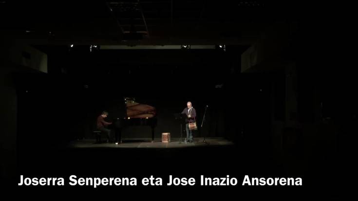 'Habanera' pieza, Ansorena eta Senperena maisuek interpretatuta