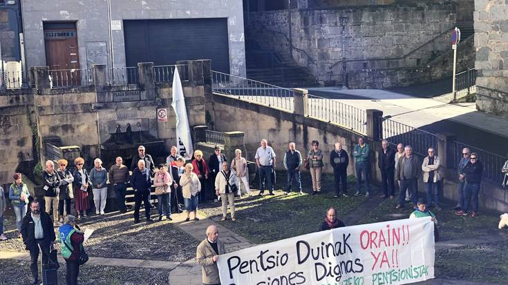 2024ko aurrekontuan pentsioak aintzat hartzeko eskaera