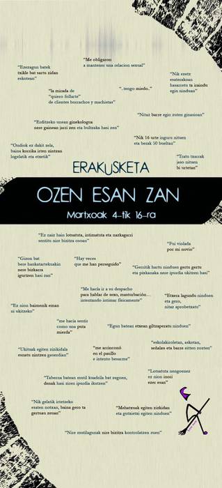 'Ozen esan zan' erakusketa ('Me Too')