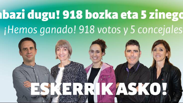 Eskerrik asko!