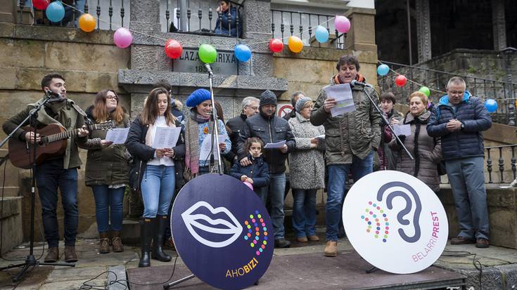 AhoBizi eta BelarriPrest izan ahalko da Euskaraldian