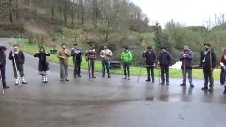 Santa Ageda koplak Iribe baserrian