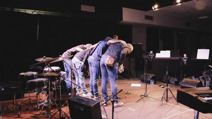 Musika Eskolako ikasleak Blues Hotsak jaialdian