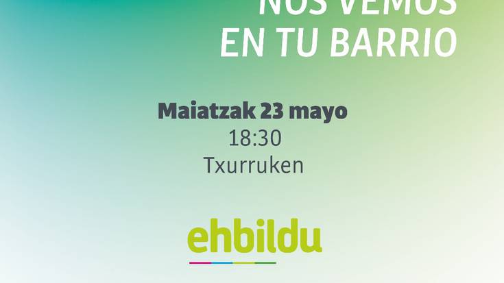 Gaur arratsaldean ere etxez etxe aurkeztuko dugu gure programa