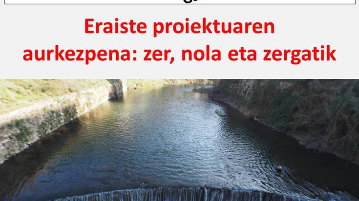 Olea eta Zuloaga botatzeko proiektuaren aurkezpena