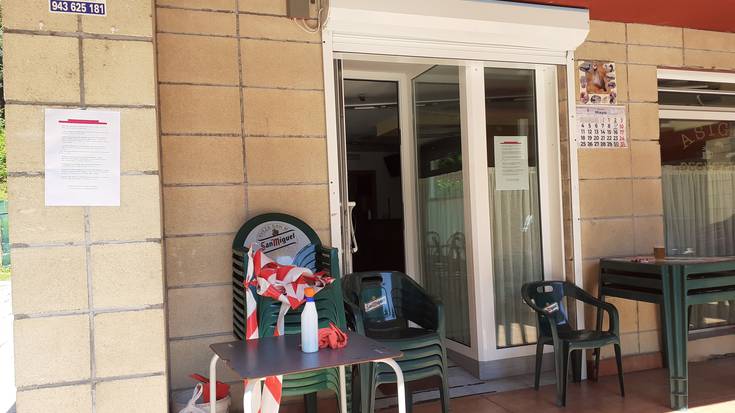 Terraza itxi egin behar