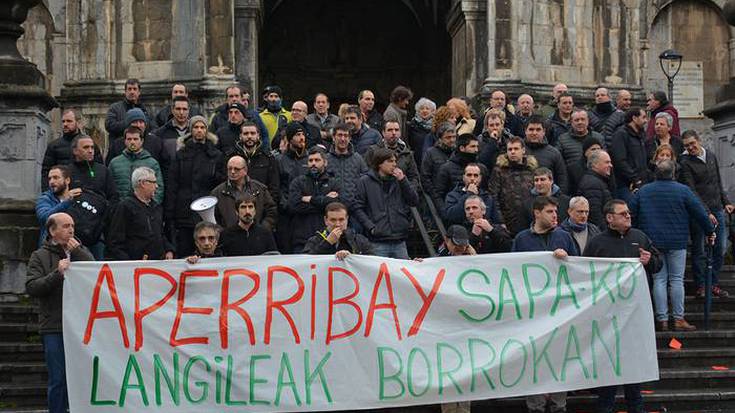Sapa lantegian hitzarmena sinatu dute, hiru astez greban izan eta gero