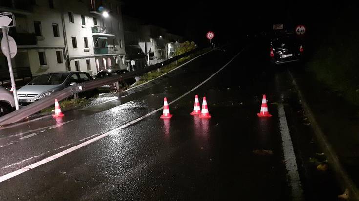 Hainbat puntutan egin du gainezka urak