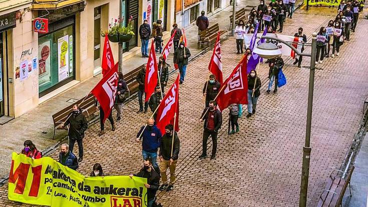 Aldaketa beharra aldarrikatu zuen LABek